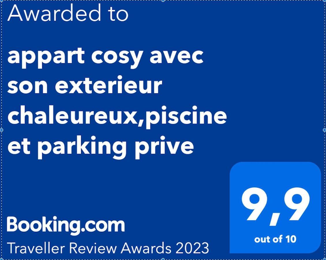 Appart Cosy Avec Son Exterieur Chaleureux,Piscine Et Parking Prive Фонвией Екстериор снимка